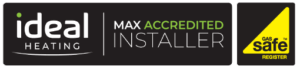 ideal heating Chesters accredited installer Northwest logo